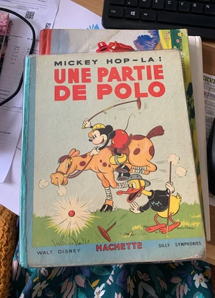 Livre Mickey une partie de polo, estado: Muy bueno, 22,00 €, 23,80 € Protección al comprador incluida
