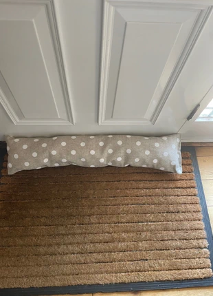 Handmade Draught Excluder Size approx: 80cm by 18cm, brand: NO LABEL, condition: New without tags, £12.50, £13.83 includes Buyer Protection Pro