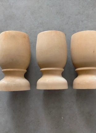 Trois coquetiers à décorer soi-même, brand: pas de marque, condition: New without tags, €1.50, €2.28 includes Buyer Protection