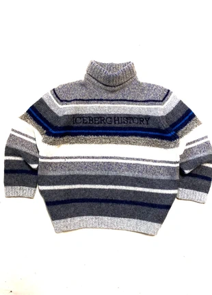 💫very rare special vintage 90’s Iceberg knitwear wool sweater💫(TA93), marque: Iceberg, état: Bon état, taille: S, 17,49 €, 19,06 € Protection acheteurs (Pro) incluse