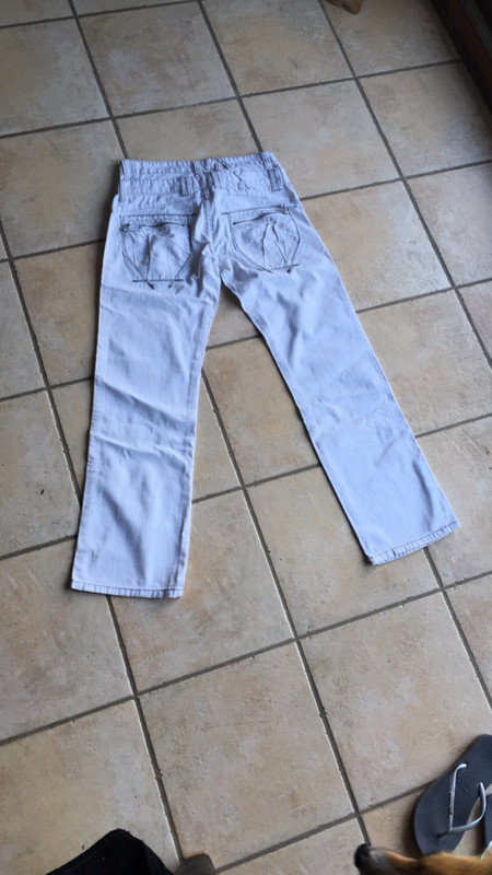Pantalon blanc  2