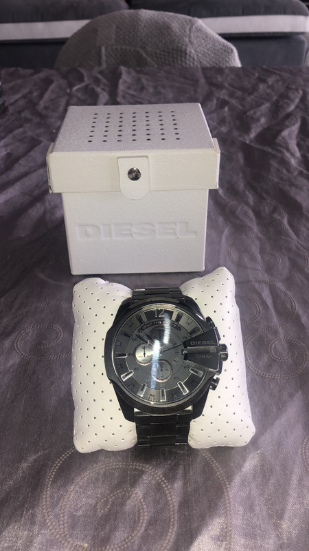 Montre diesel gris fonc Vinted