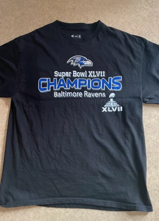 NFL Baltimore Ravens Super Bowl XLVII Champions T-Shirt XL”, marque: NFL, état: Très bon état, taille: XL, 12,50 €, 13,83 € Protection acheteurs (Pro) incluse