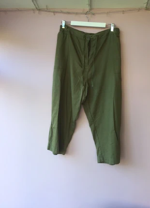 Cropped cotton trousers, brand: Agenda, condition: New without tags, size: 6XL / UK 40-42, £10.00, £11.20 includes Buyer Protection