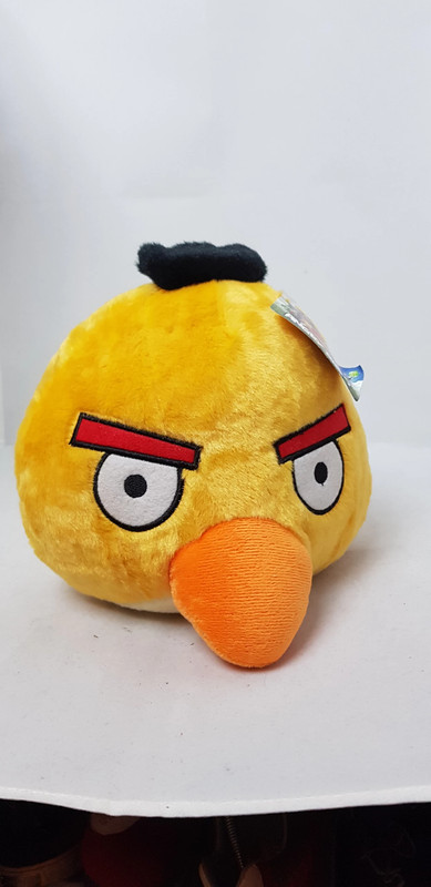 Angry Birds Yellow Bird Plush with Suction Cup New 18cm Vinted