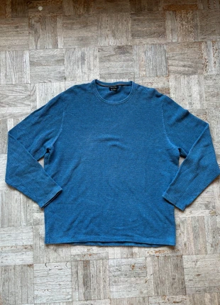 Blue Massimo Dutti sweater, merk: Massimo Dutti, staat: Heel goed, maat: XL, € 5,00, € 5,95 inclusief Kopersbescherming