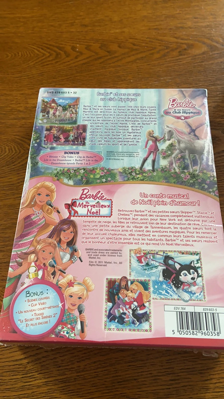 Coffret sale barbie dvd