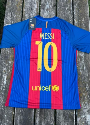 Maillot de football homme nike FC barcelone floqué Messi domicile 2016 M en coton bleu et rouge, marca: Nike, estado: Novo sem etiquetas, tamanho: M, €23.00, €24.85 inclui Proteção do Comprador