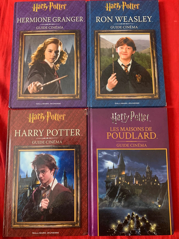 4 Livres Harry Potter Guide Cinema Vinted