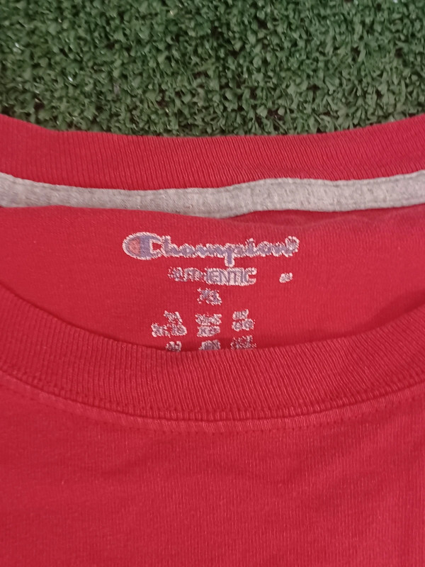 Red Champion T Shirt Size XL 3