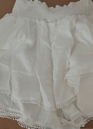 Jupe froufrou blanche, brand: Boutique indépendante, condizioni: Nuovo senza cartellino, taglia: M / IT 42 / EU 38, €12.00, €13.30 include la Protezione acquisti