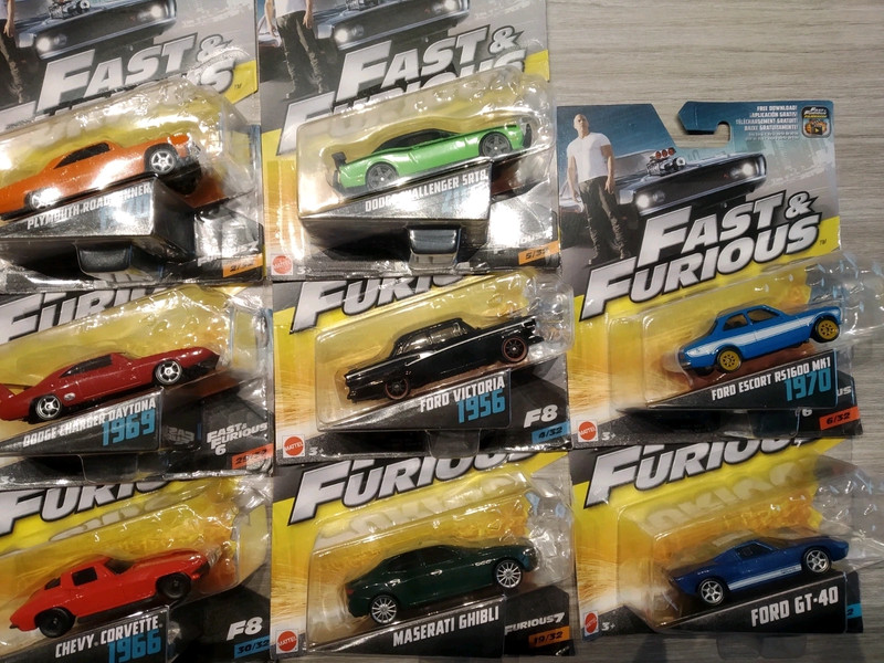 Fast & Furious Hot Wheels 1:55