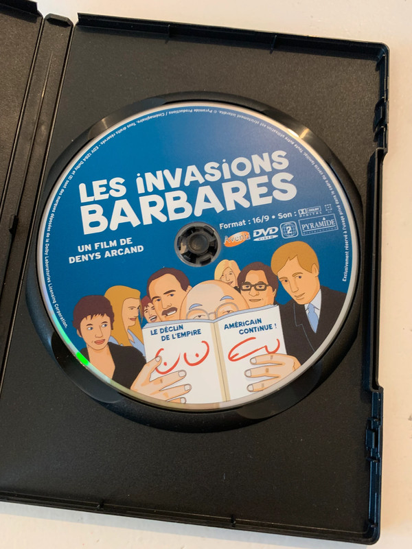 film DVD les invasions barbares 3