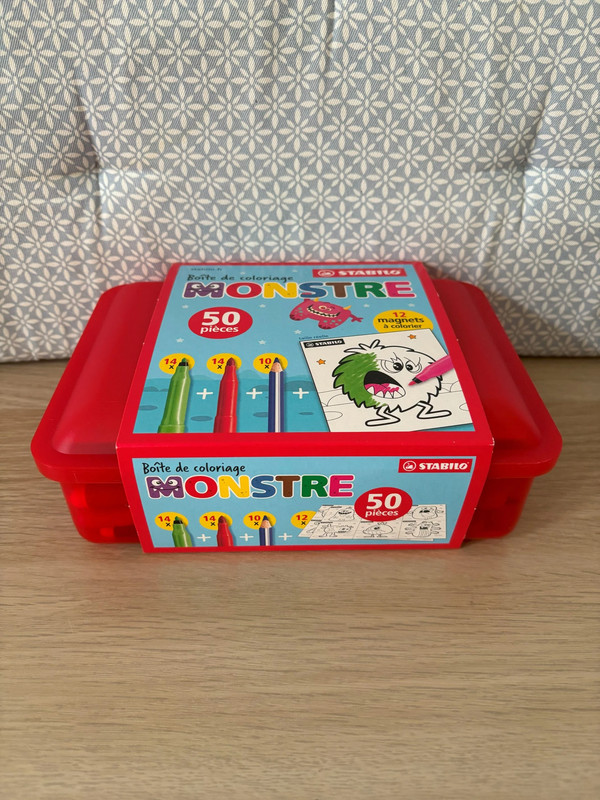 Boite de Coloriage 50 Pièces "Monstre" - photo numéro 3