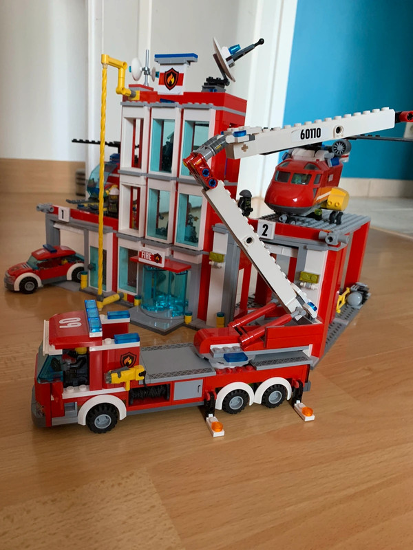 Caserne pompier lego city