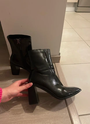 Bottines à talons vernis, brand: PrettyLittleThing, condition: Very good, size: 37, €24.00, €25.90 includes Buyer Protection