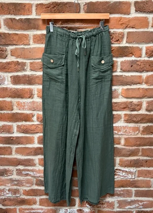 BNWT Linen Wide Leg Trousers, brand: luxtyle, condition: New with tags, size: One size, £8.00, £9.10 includes Buyer Protection