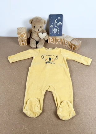 Pyjama velours 6 mois, brand: Mots d'enfants, condition: Very good, size: 6-9 months / 68 cm, €2.95, €3.80 includes Buyer Protection