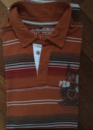 Polo manche longue orange, brand: Point Zero, condition: Good, size: XL, €3.00, €3.85 includes Buyer Protection