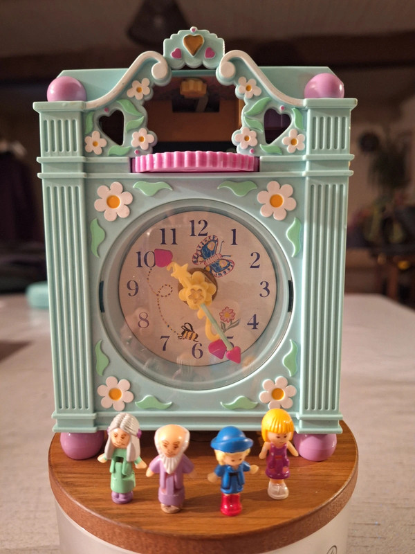 Polly pocket clock 1991 hot sale