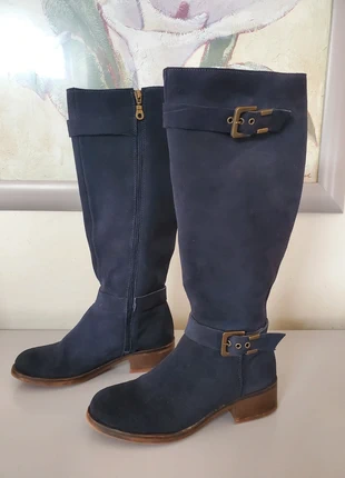 Bottes vintage en daim - Taille 39, marca: Vintage Dressing, estado: Muito bom, tamanho: 39, €25.00, €26.95 inclui Proteção do Comprador Pro