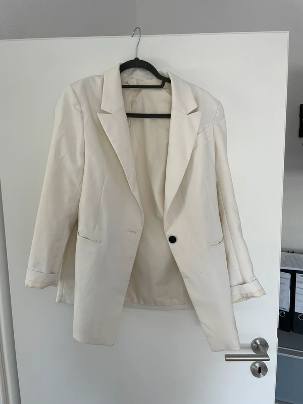 Blazer weiß 1