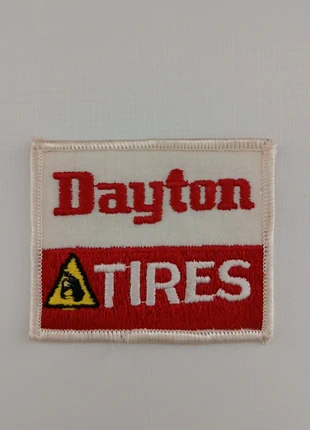 Vintage Dayton Tires Uniform Patch 70s 80s Firestone Auto Mechanic Workwear NOS, marque: Dayton Tires, état: Bon état, 5,00 €, 5,95 € Protection acheteurs incluse