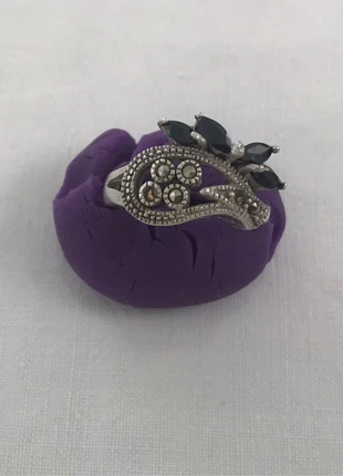 Bague art déco argent massif 925 pierres bleues neuve filigrane, marke: bague filigrane argent massif 925 et pierres, zustand: Neu, größe: 60.9 mm / 19.4 mm Ø, 21,50 €, 23,28 € inklusive Vinted-Käuferschutz