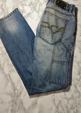 Jean bleu grunge – Triplix – Taille 40 – Très bon état -hors style grunge - JEH37, brand: Triplix, condition: Good, size: W31, €4.60, €5.53 includes Buyer Protection Pro