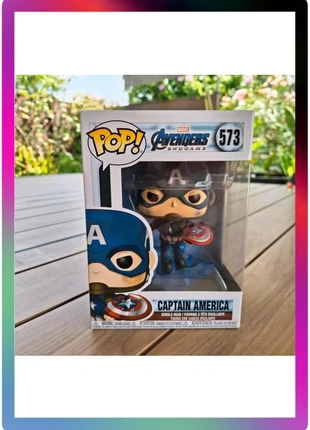 Funko Pop Captain America Marvel Avengers 573, marke: Funko Pop, zustand: Neu, größe: Einheitsgröße, 10,00 €, 11,20 € inklusive Vinted-Käuferschutz