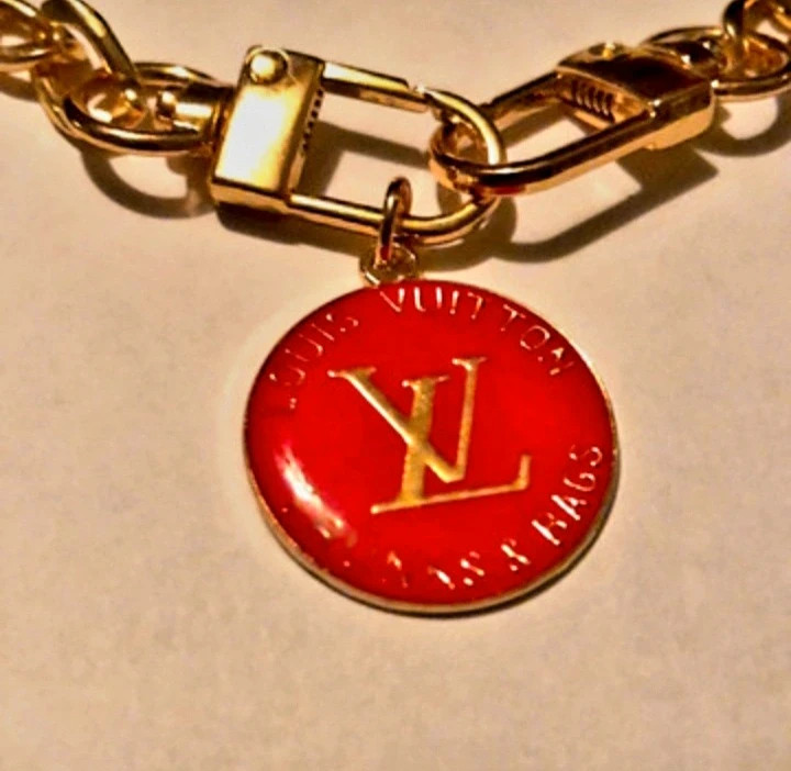 Trucks & bags louis vuitton upcycled charm necklace 1