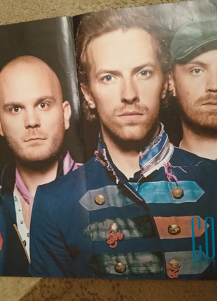 Obrázek k inzerátu: Coldplay poster plakat