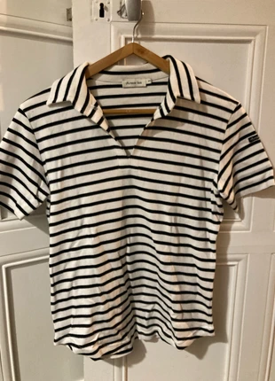 T-shirt marinière blanc et bleu marine Armor luxe, brand: Armor-Lux, condition: Very good, size: S / 36 / 8, €20.00, €21.70 includes Buyer Protection