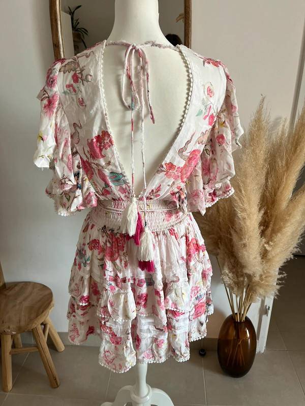 Robe blanche et rose Diamond For Eden - photo numéro 6