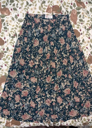 Vintage floral midi skirt, brand: Talbots, condition: Very good, size: S / UK 8-10, £10.00, £11.20 includes Buyer Protection