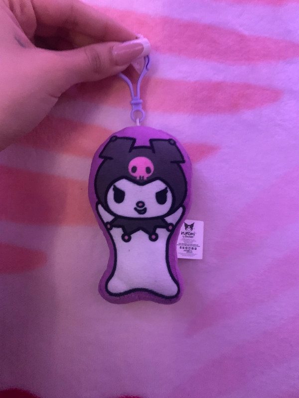 Sanrio Kuromi Plush Keychain 1