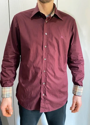 Camicia Burberry bordeaux Taglia L Condizioni Ottime, marke: Burberry, zustand: Sehr gut, größe: L, 24,90 €, 26,85 € inklusive Vinted-Käuferschutz