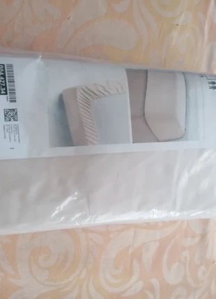 Lençol ajustável de elásticos com 1,60 por 2,00, marca: IKEA, estado: Novo com etiquetas, tamanho: Casal Queen (150–180 cm x 190–200 cm), €15.00, €16.45 inclui Proteção do Comprador