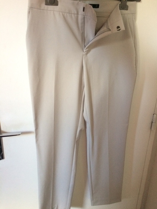 Pantalon tailleur gris 1