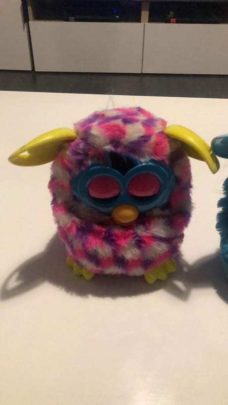 Furby Pink Cubes Boom Plush Toy 