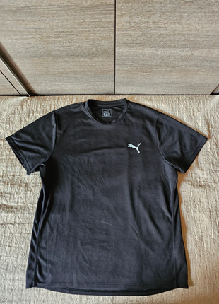 Maglia T shirt sportiva nera Puma da uomo, marque: Puma, état: Très bon état, taille: XL, 22,00 €, 23,80 € Protection acheteurs incluse