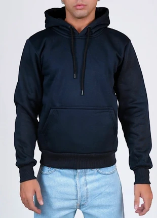 Felpa uomo caldo cotone felpata + cappuccio, size XXXL. Blu, ske262, marque: felpa basic blu, état: Neuf avec étiquette, taille: XXXL, 11,98 €, 13,28 € Protection acheteurs incluse