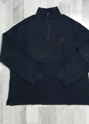 Pull 1/4 zip halfs zip Ralph Lauren taille XL homme bleu marine, marque: Ralph Lauren, état: Très bon état, taille: XL, 40,00 €, 42,70 € Protection acheteurs (Pro) incluse