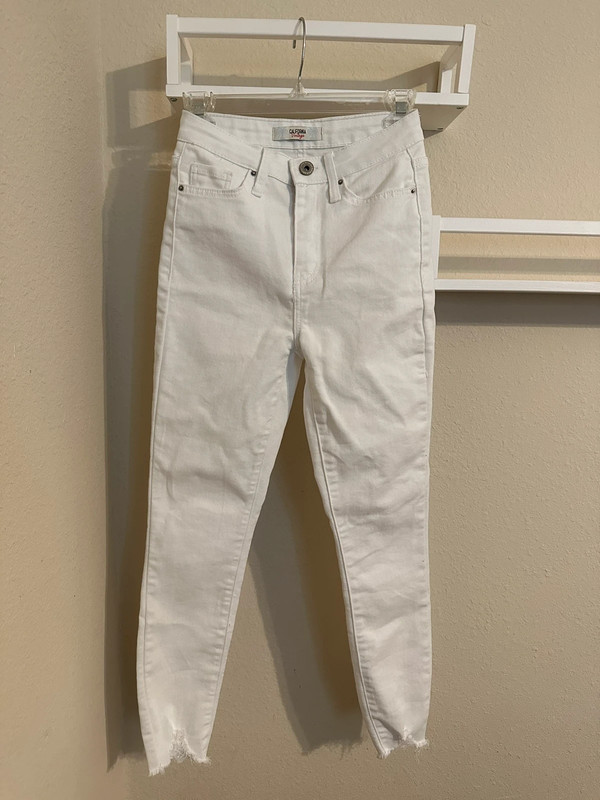 California Vintage white jeans 1