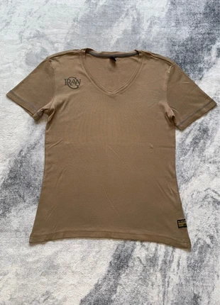 t-shirt g-star raw halo logo camel col v imprimé dos taille m, brand: G-Star, condition: Very good, size: M, €19.00, €20.65 includes Buyer Protection Pro