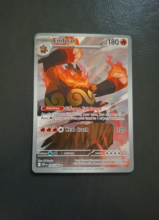 Emboar 098, marque: Pokémon, état: Neuf sans étiquette, 26,00 €, 28,00 € Protection acheteurs incluse