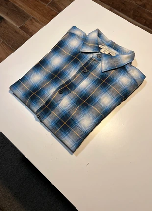 Chemise à carreaux H&M bleu marine et bleu clair - Taille L - Très bon état, marca: H&M, estado: Muito bom, tamanho: L, €10.00, €11.20 inclui Proteção do Comprador