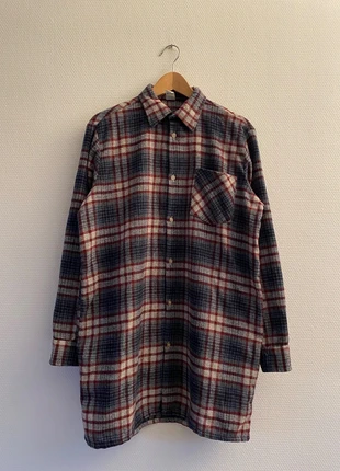 80's vintage wool plaid shirt made in France, marque: WORKWEAR, état: Très bon état, taille: L, 25,00 €, 26,95 € Protection acheteurs incluse