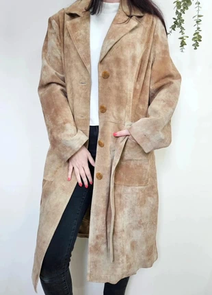 Trench en cuir véritable M&S taille 44, brand: M&S Mode, condition: Very good, size: L / 40 / 12, €45.00, €47.95 includes Buyer Protection Pro