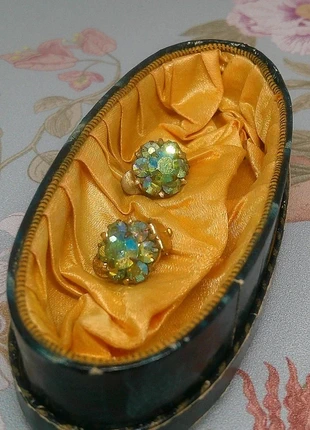 Boucles d oreilles a clips anciennes vintage 4050s, marque: Top Vintage, état: Très bon état, 19,00 €, 20,65 € Protection acheteurs (Pro) incluse